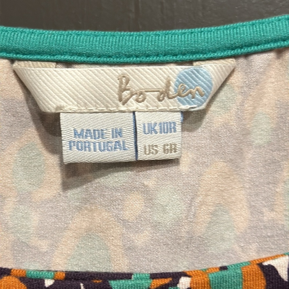 Boden “olive” dress size 6 - Picture 2 of 4
